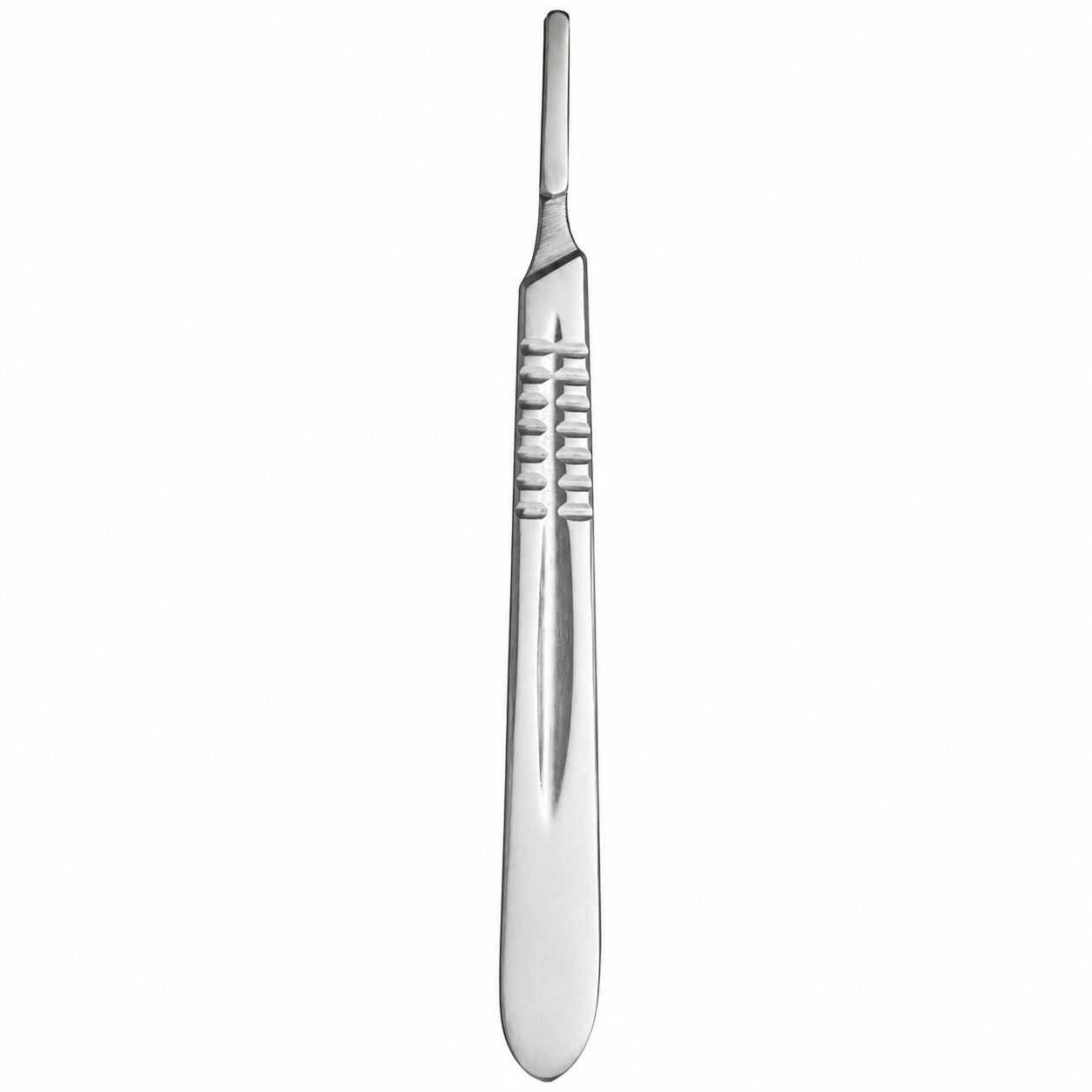 Stainless steel scalpel handle