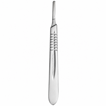 Stainless steel scalpel handle